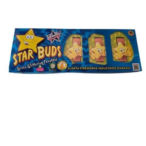 Star buds (Green Glitering)
